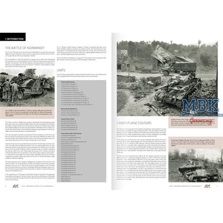 1944 GERMAN ARMOUR IN NORMANDY – CAMOUFLAGE