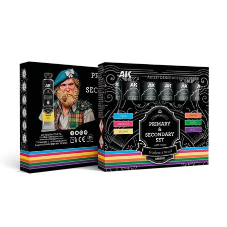 PRIMARY & SECONDARY SET - ARTISTIC DENSE ACRYL