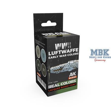 REAL COLORS: WWII Luftwaffe Early War Colors SET