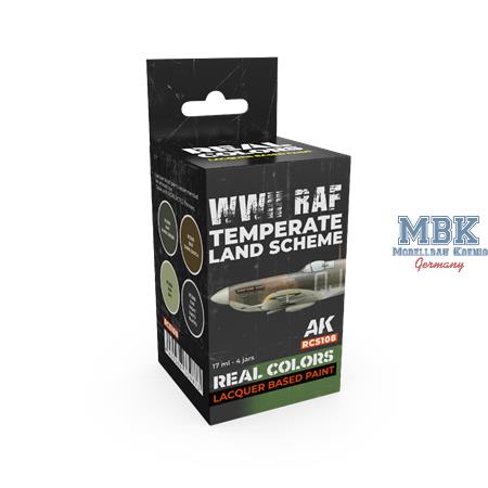 REAL COLORS: WWII RAF Temperate Land Scheme SET