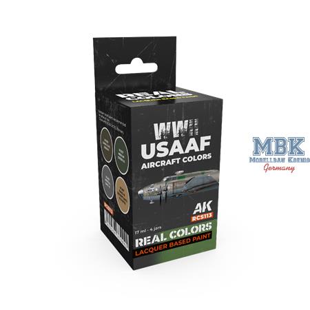 REAL COLORS: WWII USAAF Aircraft Colors SET