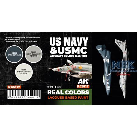 REAL COLORS: US Navy&USMC Aircraft Color 1945-1980