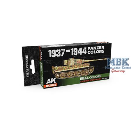 REAL COLORS: 1937-1944 Panzer Colors SET