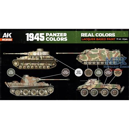 REAL COLORS: 1945 Panzer Colors SET