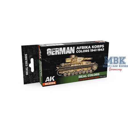 REAL COLORS: German Afrika Korps Color 1941-43 SET