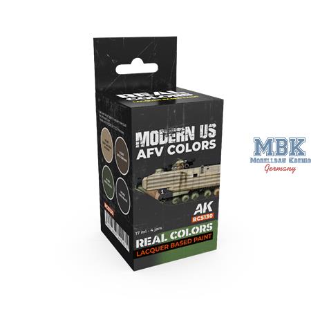 REAL COLORS: US Army Modern AFV Colors SET