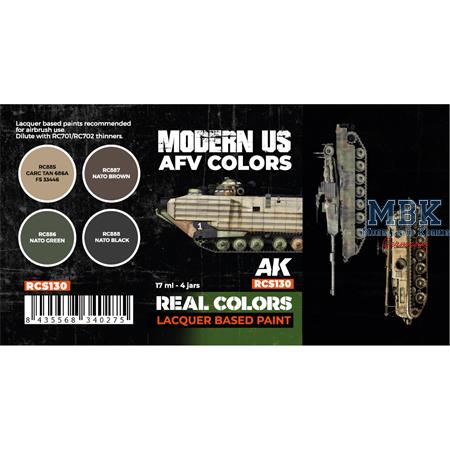 REAL COLORS: US Army Modern AFV Colors SET