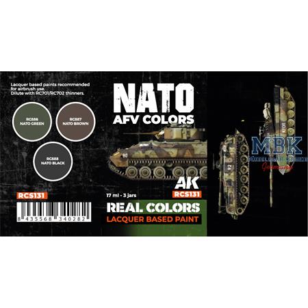 REAL COLORS: NATO AFV Colors SET