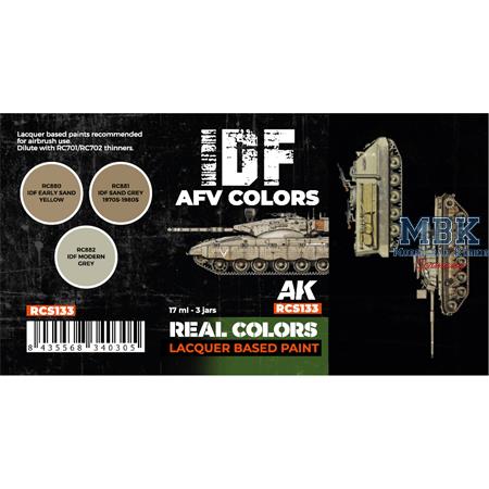 REAL COLORS: IDF AFV Colors SET