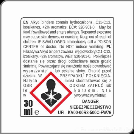 ALKYD Binders MATT 30 ml