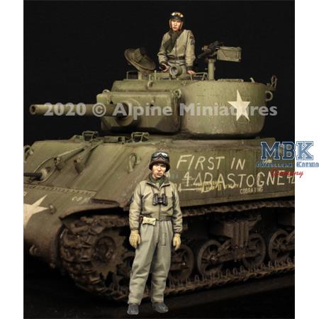 WW2 US Tank Commander Set 2 figs 1/35