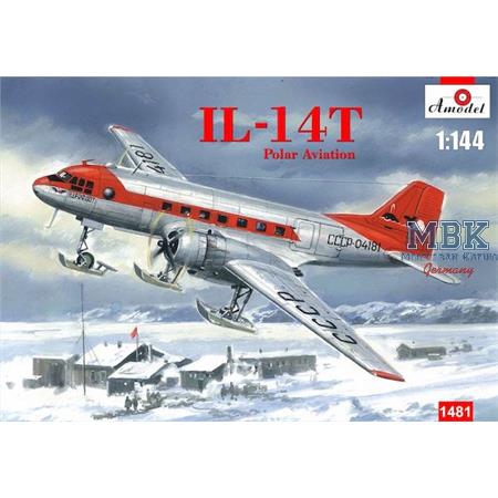 Ilyushin Il-14T Polar Aviation on skis (AM14481)
