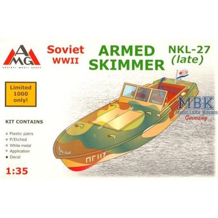 NKL-27 armed soviet speed boat WWII