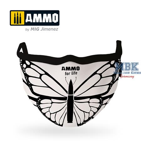 AMMO for Life Butterfly Face Mask