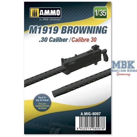 M1919 Browning. 30 cal 1:35