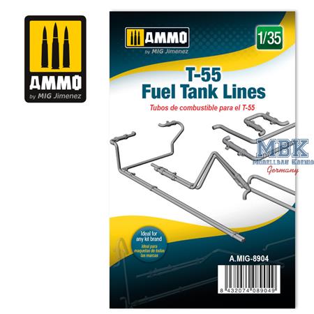 Fuel lines for T-54/ T-55/ T-62  1/35