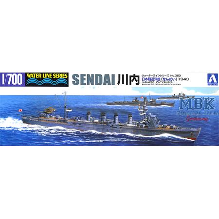 IJN Light cruiser Sendai 1943