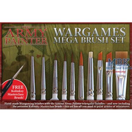The Army Painter: Mega Brush Set - Pinsel Set
