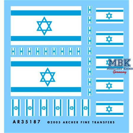 Israelische Flaggen