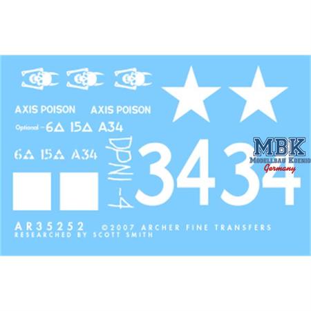 U.S. 6th Armored Division M4 früh Axis Poison