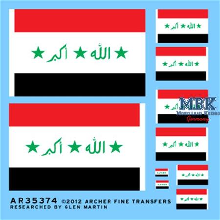 Irakische Flaggen