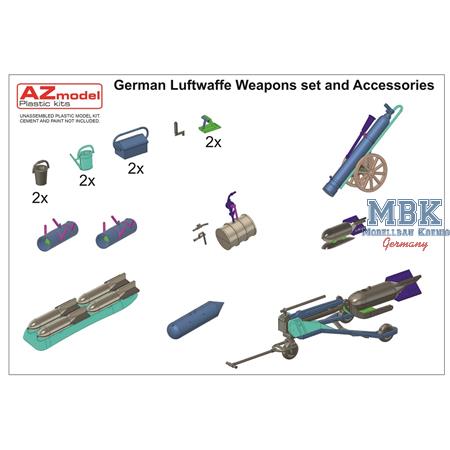 Luftwaffe Weapons set and Accessories