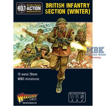 Bolt Action: British Infantry section (Winter)