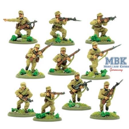 Bolt Action Korean War: NK KPA Rifle squad