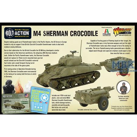 Bolt Action: Sherman Crocodile flamethrower tank