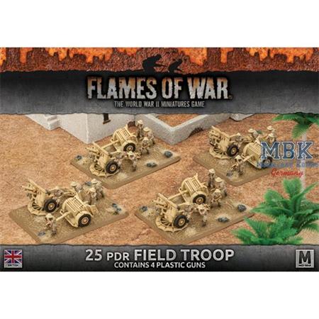 Flames Of War: 25 pdr Field Troop