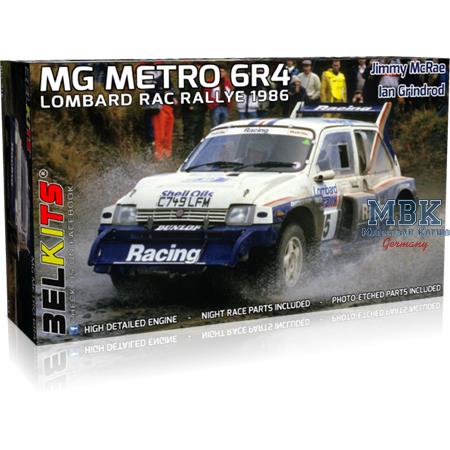 MG Metro 6R4 - 1986 Lombard RAC Rallye