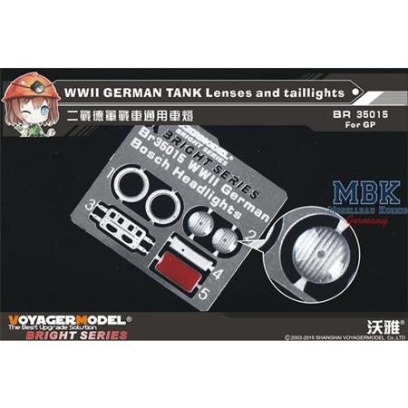 WWII GERMAN TANK Lenses and taillights(GP)
