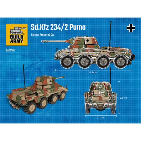 WW2 Puma Sd.Kfz. 234/2 (Tarn-Version)