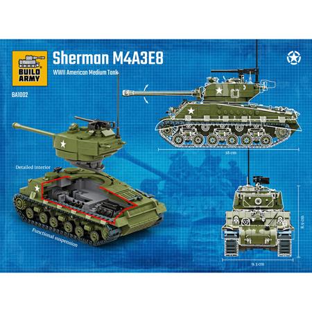 American M4A3E8 Sherman Easy 8 Tank