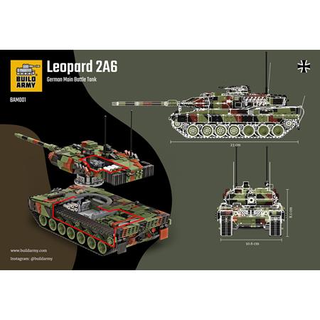 German Leopard 2a6 Main Battle Tank
