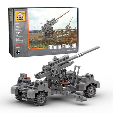 WW2 88mm Flak 36 Artillery