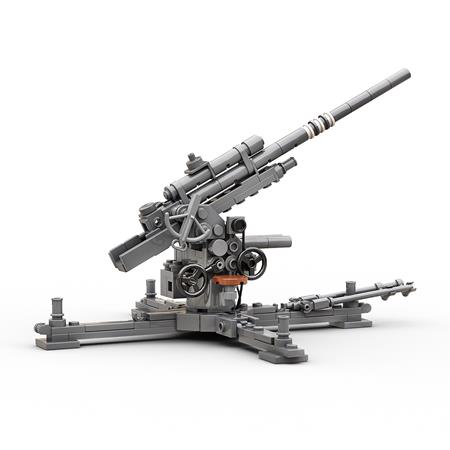 WW2 88mm Flak 36 Artillery