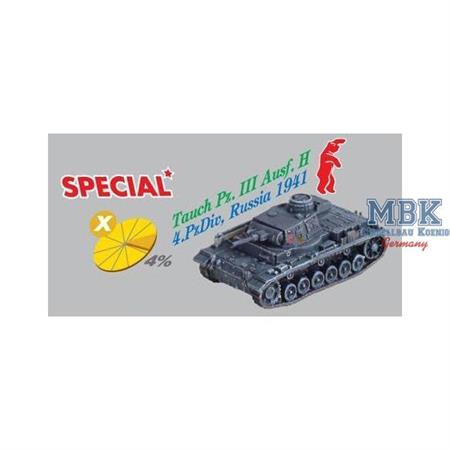 Panzer III Serie - Tauchpanzer III H  (4.Pz.Div.,