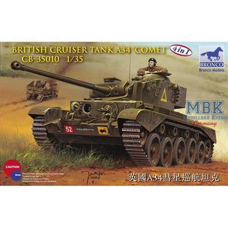 British Cruiser Tank A34 COMET