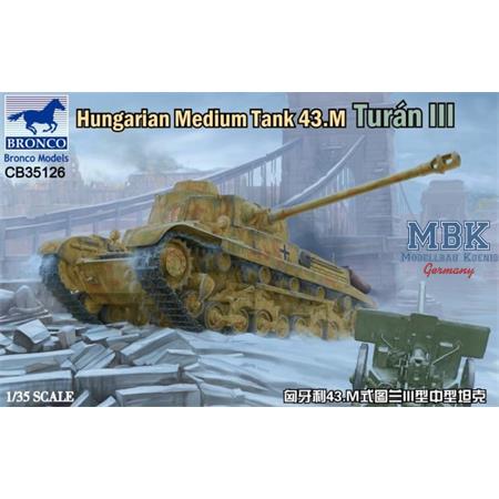 Hungarian Medium Tank 43.M Turán III