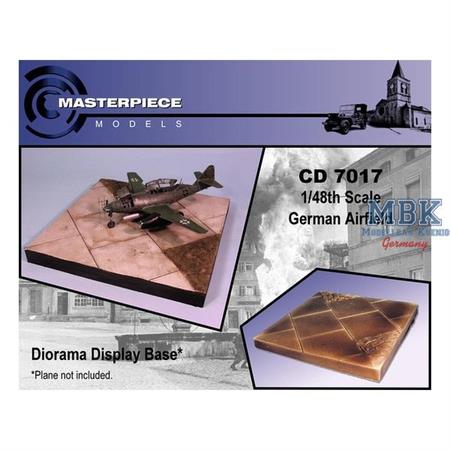 German Airfield Diorama Base 1:48