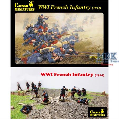 WWI French Infantry (1914)