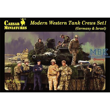 Modern Western Tank Crews Set 1 (Germany & Israel)