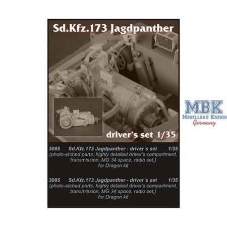 Jagdpanther - driver's set