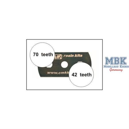 CMK 5 Sägeblätter (feine und grobe Zähne)