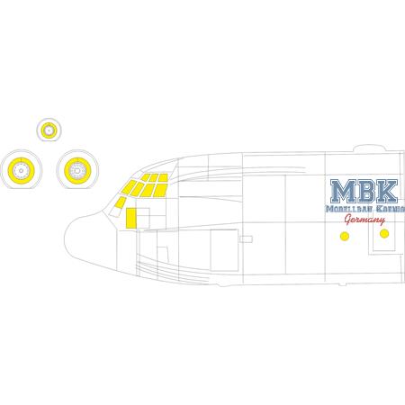 Lockheed C-130J-30 Hercules 1/72  Masking Tape