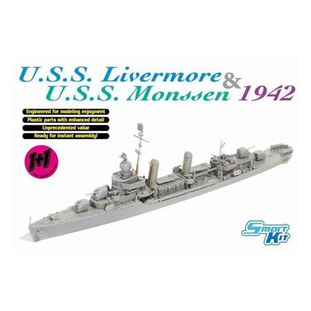 U.S.S. Livermore & U.S.S. Monssen 1942 (Twin Pack)