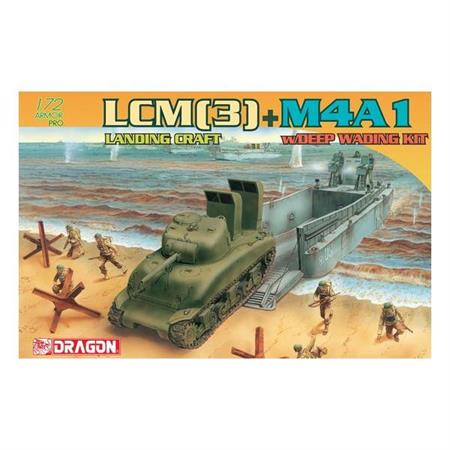 LCM(3) Landing Craft + M4A1 w/Deep Wading Kit