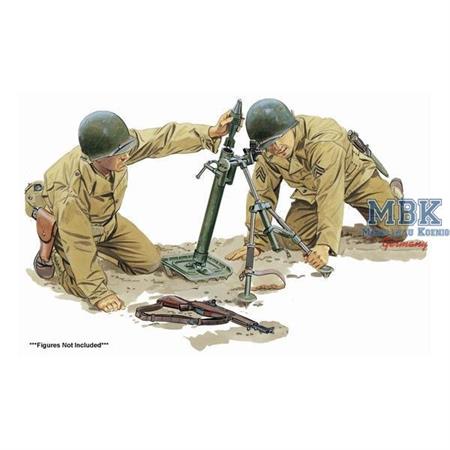 U.S. M2 Mortar & M1 Garand Rifle 1:6
