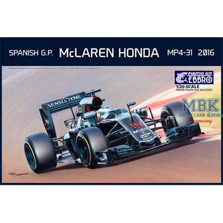 McLaren HONDA MP4-31 SPANISH GP 1:20